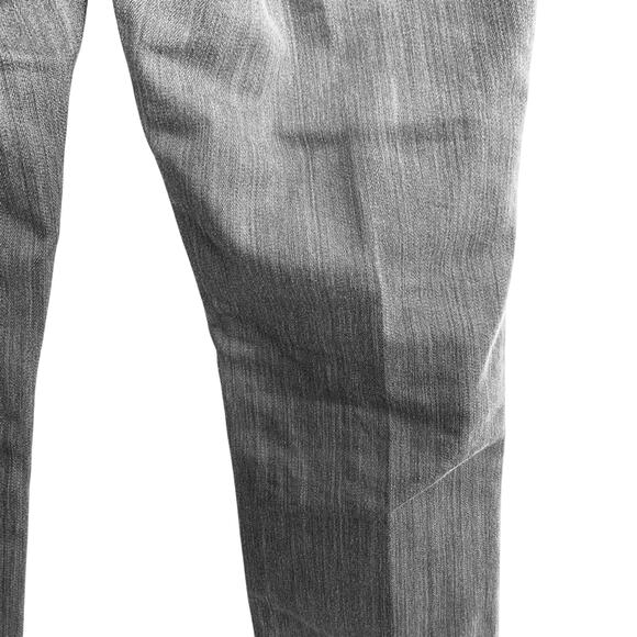 Chicos Platinum Gray Womens Stretch Mid Rise Ultimate Straight Leg Jeans 00R / 2 - Picture 15 of 16